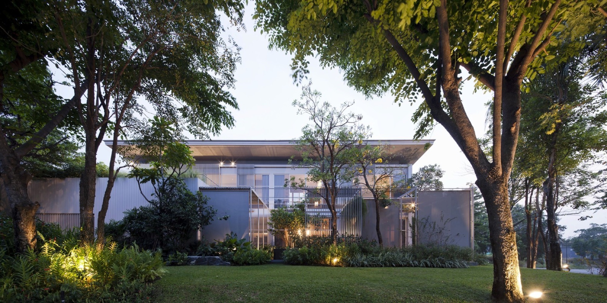 Visualisation of the Prime Sevenoaks house at dusk